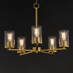 Lateral 5-Light Chandelier