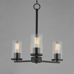 Lateral 3-Light Chandelier