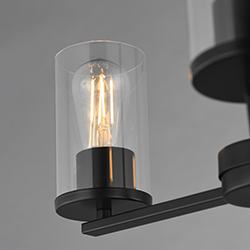 Lateral 3-Light Chandelier