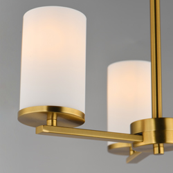 Lateral 3-Light Chandelier