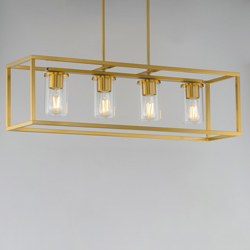 Lateral 4-Light Linear Pendant