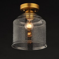Acadia 1-Light Semi-Flush Mount