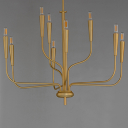 Vela 9-Light Chandelier