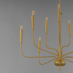 Vela 9-Light Chandelier