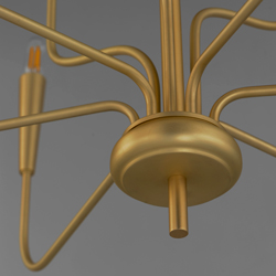 Vela 9-Light Chandelier