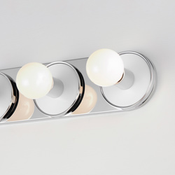 Hollywood 4-Light Sconce w/ LED Bulb