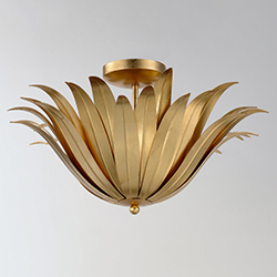 Firenze 3-Light Semi-Flush/Pendant Convertible