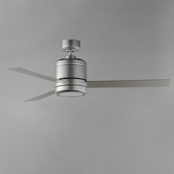 Tanker 52" Nickel Outdoor LED Fan