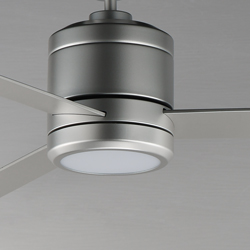 Tanker 52" Nickel Outdoor LED Fan