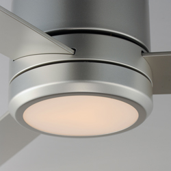 Tanker 52" Nickel Outdoor LED Fan