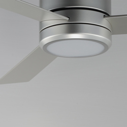 Tanker 52" Nickel Outdoor LED Fan