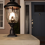 Carriage House DC 3-LT Outdoor Pole/Post Lantern